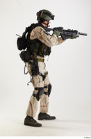  Photos Reece Bates Army Navy Seals Operator - Poses aiming a gun standing whole body 0005.jpg